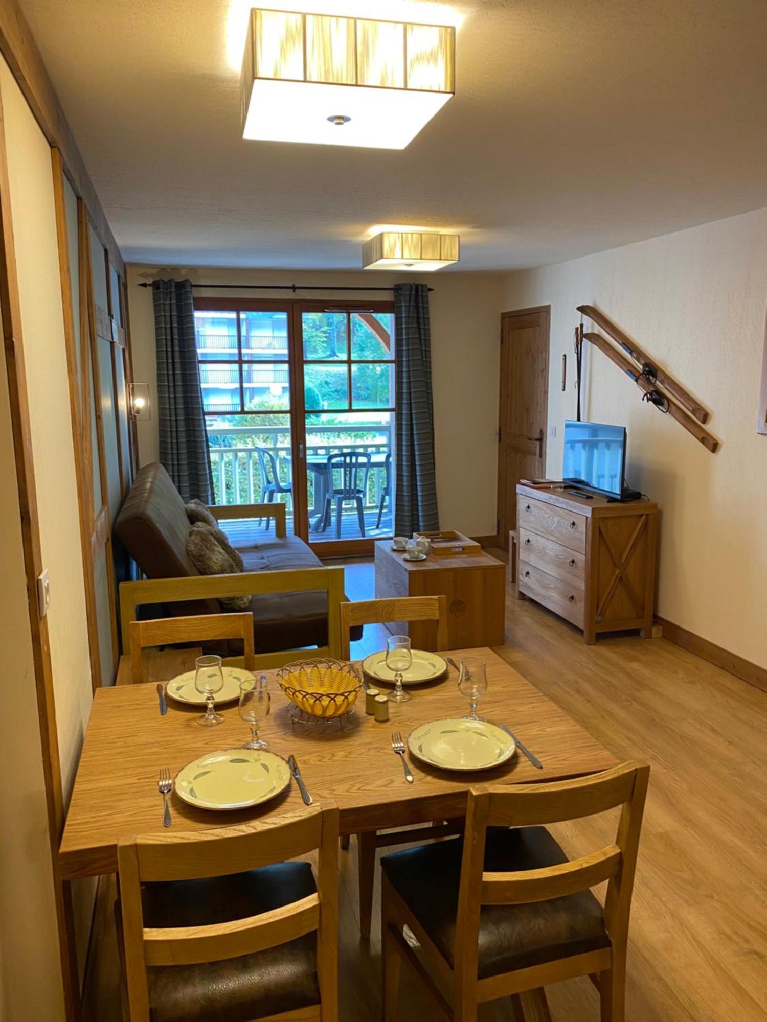 Appartement T2+Coin Nuit 6 Pers Residence De Cami Real Au Centre Du Village De Saint Lary Soulan Avec Piscine Interieure+ Sauna Et Hammam Екстер'єр фото
